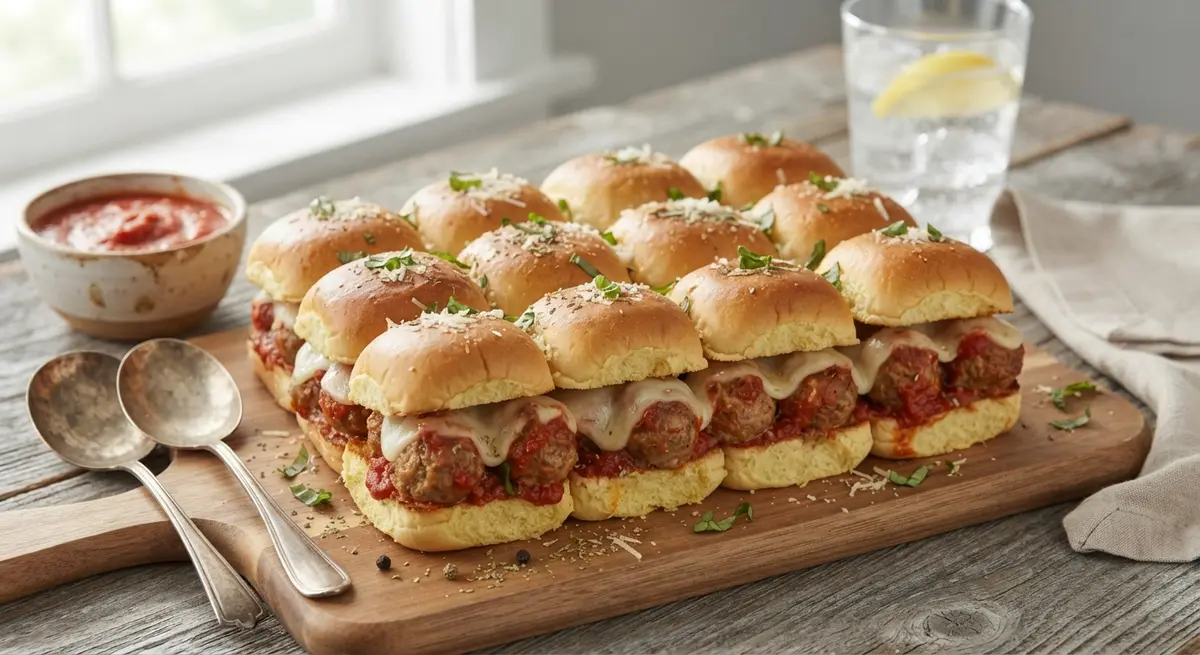 Turkey Meatball Sub Sliders